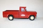 TONKA METAL JEEP PICKUP TRUCK-9 " LONG-RED-READ DESCRIPTION