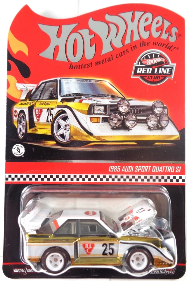 Audi Sport Quattro Si 1985 exclusivo Hot Wheels RLC 2025 Foto 2 de 4