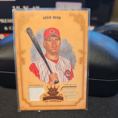 2004 Diamond Kings DK Materials Bronze #40 Adam Dunn Bat-Jsy/150