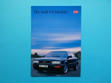 Prospekt / Katalog / Broschüre - Audi V8 - 3...