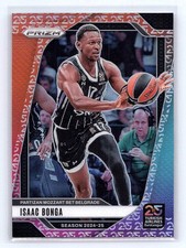 Isaac Bonga 2024-25 Panini Prizm EuroLeague #96 25th Anniversary Prizms