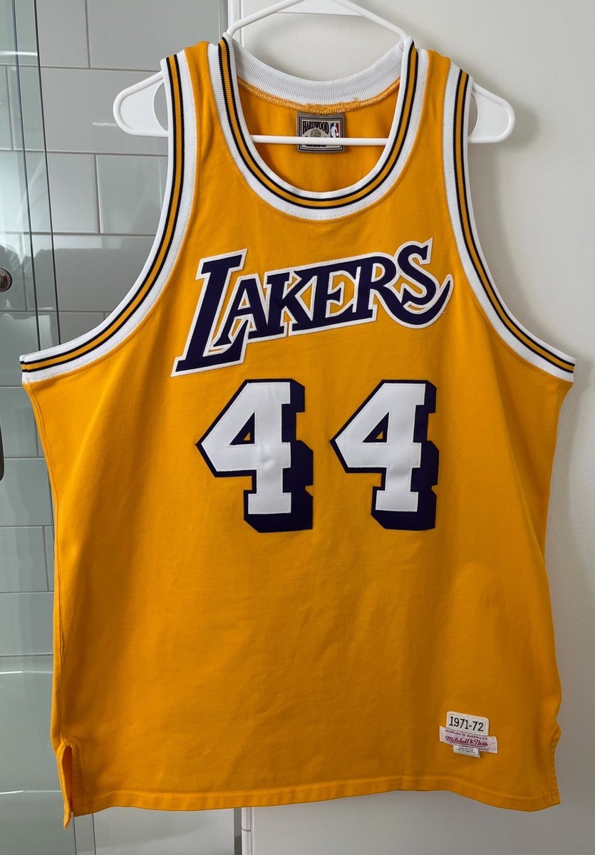Authentic Mitchell & Ness Jerry West Los Angeles Lakers Jersey 48