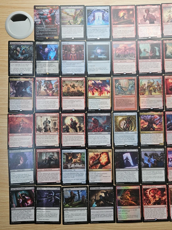 Custom Commander Deck ~ Chaotic Doppels ~ Deadpool, Trading Card ~ 100 Card Deck - Image 2 of 4