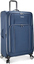 Traveler'S Choice Lares 30" Softside Expandable Spinner Luggage Navy Lightweight