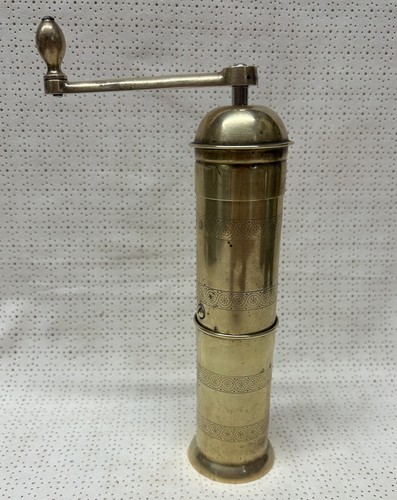 VTG Germany Brass Coffee/ Pepper Grinder 9”
