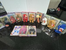 McDonalds Teenie Beanie Babies - 2000 - Complete Set Of 11
