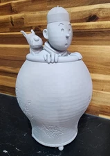 Figurine Tintin Le Lotus Bleu 35 Cms