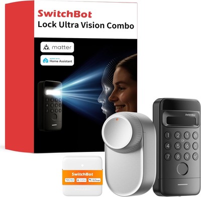 SwitchBot WLAN Smart Lock Ultra mit Keypad Vision