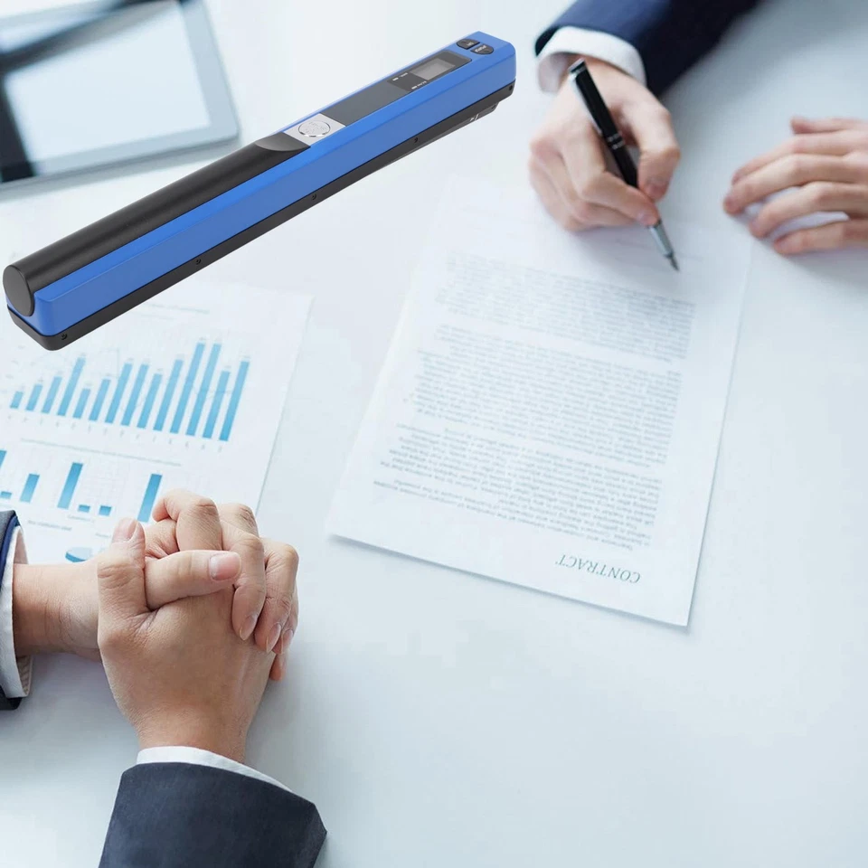 Handheld Document Scanner 900dpi High Speed A4 to JPG PDF - Image 4 of 4