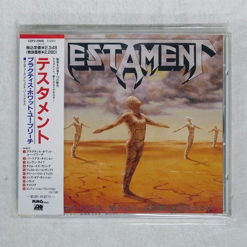 TESTAMENT PRACTICE WHAT YOU PREACH MEGAFORCE WORLDWIDE 22P22968 Japan CD