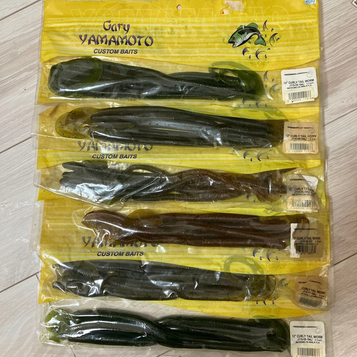 Gary Yamamoto 12 inch Curly Tail Worm - Image 1