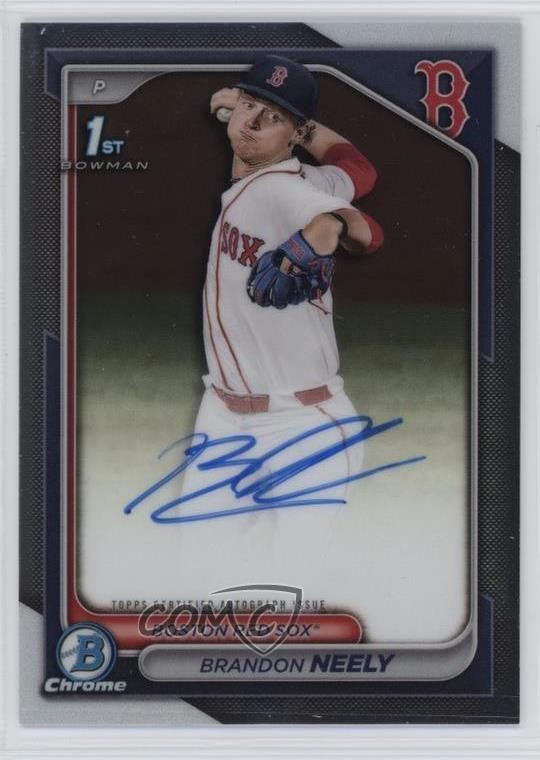 2024 Bowman Draft Chrome Prospect Auto Brandon Neely #CPA-BN Auto 1pp0