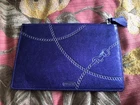 COACH PURSE - SCULPTURED LEATHER- PURPLE - PREOWNED
