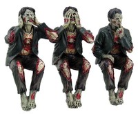 See No Hear No Speak No Evil Zombies Zahlen Nemesis Now