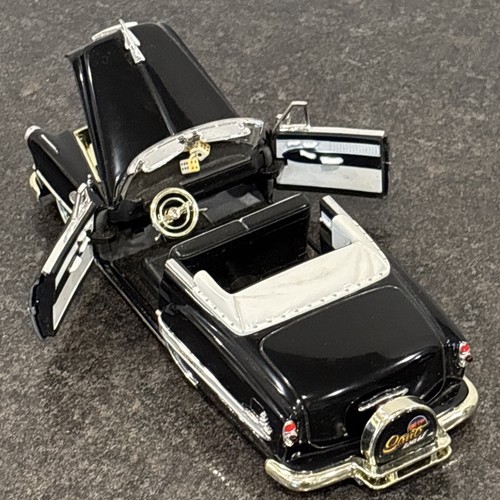 JADA STREET LOW 1953 CHEVY BEL AIR 1:24 JET BLACK CONVERTIBLE w/HANGING DICEš„ - Picture 11 of 24