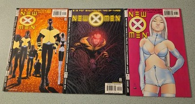 New X-Men (Marvel Comics) Lot #114 116  E is for Extinction  Grant Morrison NM/M