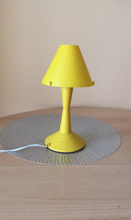 Lámpara de setas Abat Jour Italy lámpara de mesa lámpara de mesita de noche Space Age