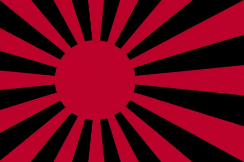 JDM Japan Rising Sun Naval Ensign Navy Japanese Flag Self Adhesive Vinyl Sticker