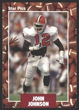 John Johnson #83 1991 Star Pics Clemson Tigers