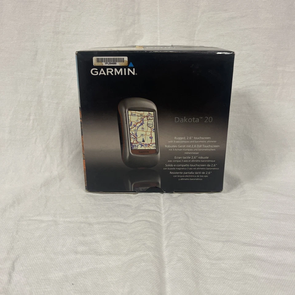 Garmin Dakota 20 Handheld GPS 2.6" Touchscreen 3-axis Compass Great Condition - Image 2 of 4