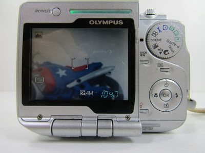 Olympus i:robe IR-500 4.0MP Digital Camera - Silver for sale