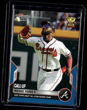 Michael Harris II - 2022 MLB Topps Now #RC-6 Blue 41/49 Parallel Atlanta Braves