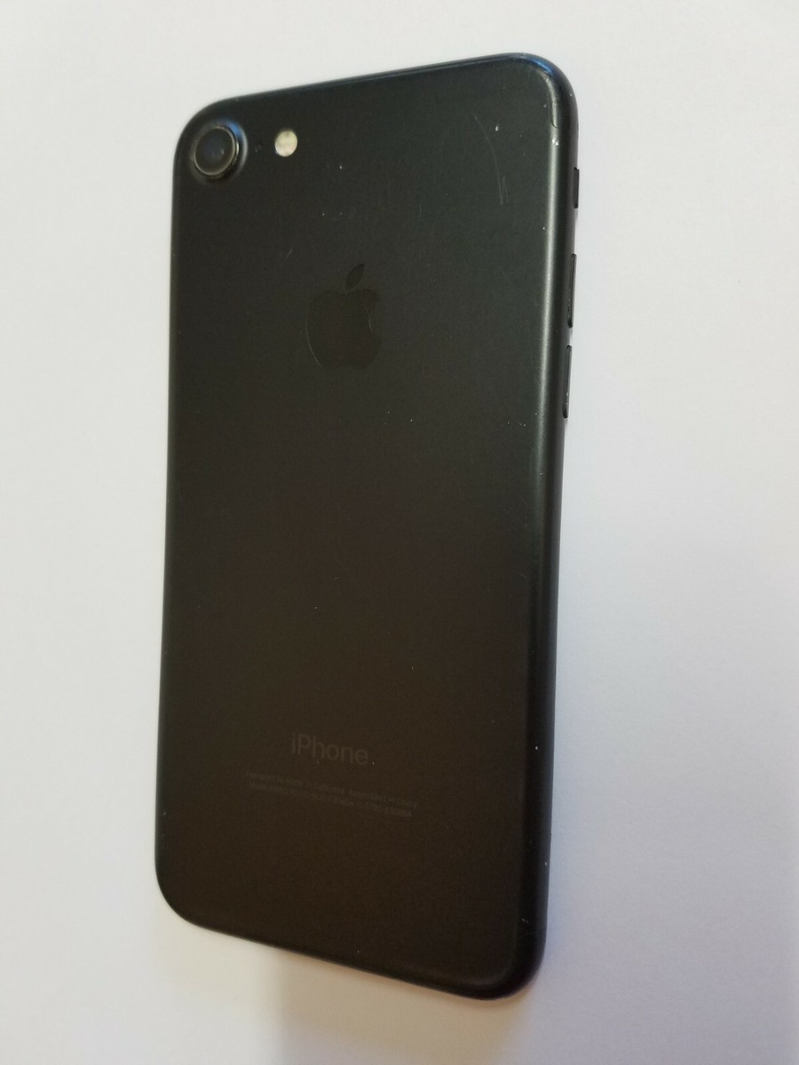 Genuine Iphone 7 Black Frame Back Cover Main Camera Housing Power