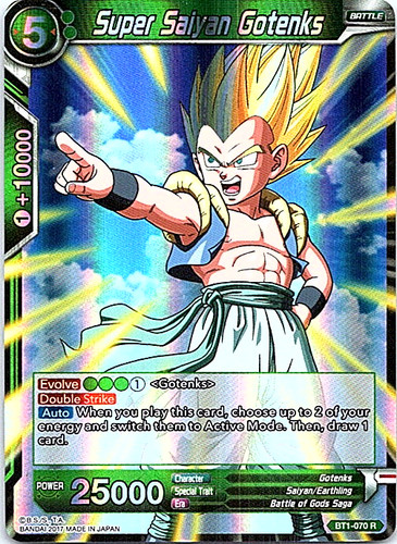 Dragon Ball Z DBZ CCG Score Super Saiyan Gotenks 154 155 Uber Rare