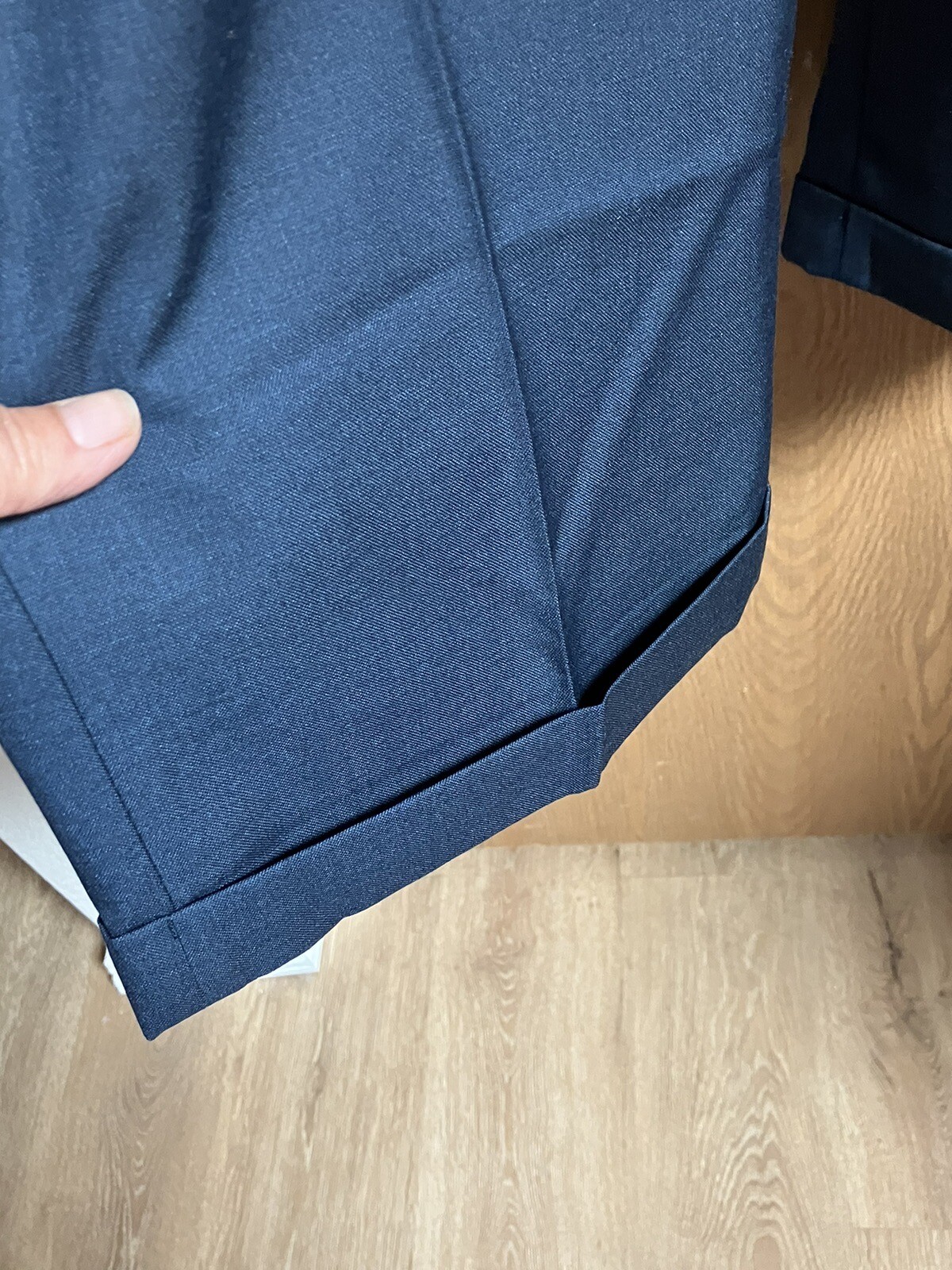 NWT. Men’s Big And Tall Dark Blue Dress Slacks Sz 50x29 By Stafford