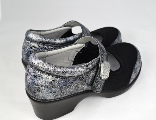 NUOVO IN SCATOLA! Scarpe Mary Janes da donna Alegria Ice Ice Baby vestibili da sogno in pelle 36 - Foto 9 di 12