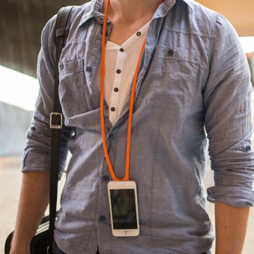 Phone Lanyard Stand Strap Silicone Phone Neck Strap Silicone Smartphone Case - 第 5/10 張圖片