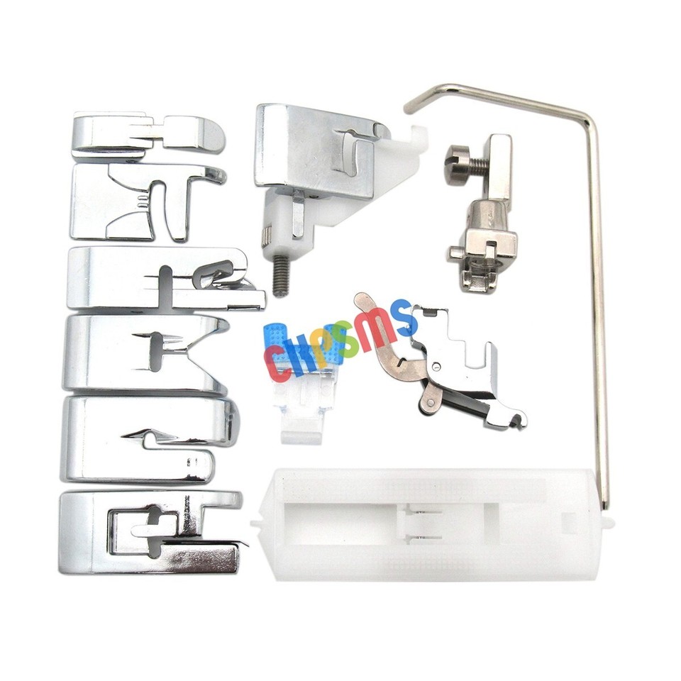 11PCS presser feet set & adapter FOR BERNINA New Style Aurora 440QE,450