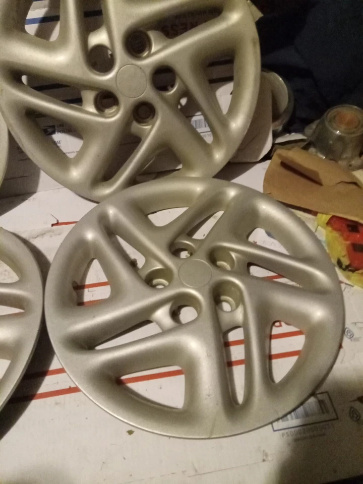 1998-2001 Dodge Intrepid calota 529 fabricante de equipamento original 16" tampa de roda 0QX36TRMAB conjunto de 4 - Imagem 3 de 4