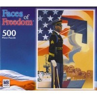 500-pc Faces Of Freedom Puzzle on sale 500-pc Faces Of Freedom Puzzle on sale
