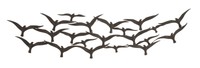 Woodland Imports Decorative Metal Flocking Birds Figurine on sale Woodland Imports Decorative Metal Flocking Birds Figurine on sale