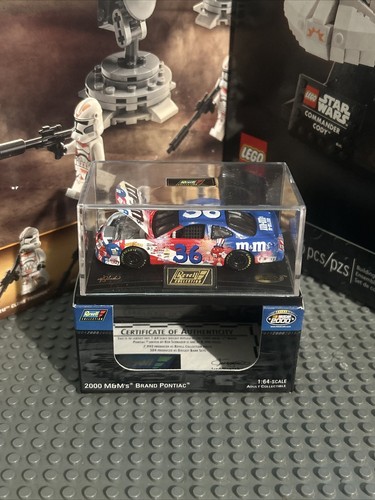REVELL Nascar Ken Schrader #36 M&M’s Patriotic 2000 Pontiac 1/64 Diecast NEW IB - Picture 5 of 7