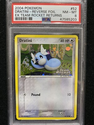 PSA10 ミニリュウ dratini 2004 008 35 2004 Pokemon EX Team Rocket Returns Dratini Reverse Foil 52/109