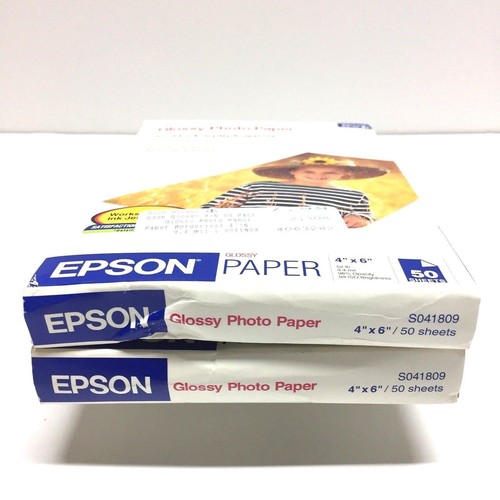 EPSON S041809 Smooth, Glossy Finish 4"x6" photo - no border (81 sheets). Lot 1.5 - Picture 3 of 3