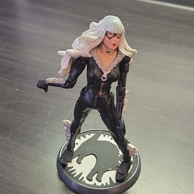 Marvel Legends Black Cat 2004 Sinister Six Box Complete action