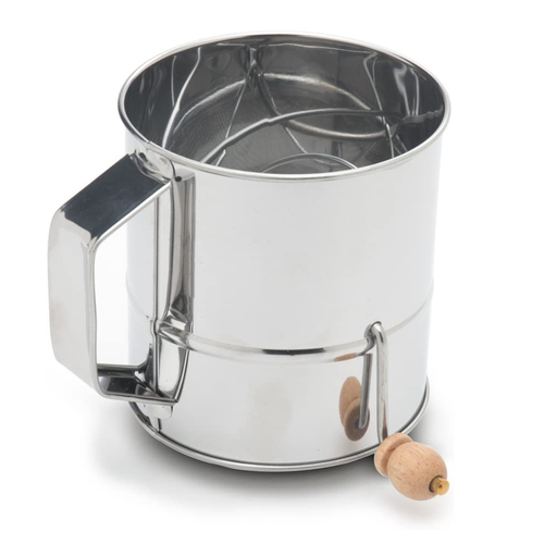 Fox Run Stainless Steel Flour Sifter, 3-Cup (4638) - Picture 2 of 4