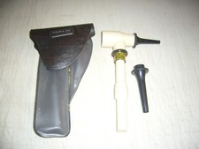 VINTAGE NOTOCO SMALL ANIMAL EARSCOPE w/Vinyl Case & extra ear cone