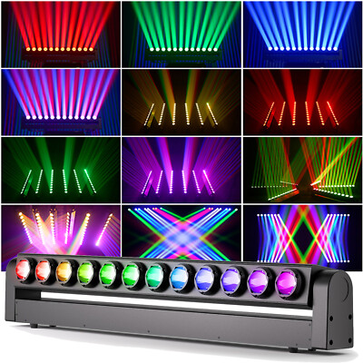 #ad 12*20W LED Swing Dot Beam Wall Washer Light RGBW 4in1 Wall Washer Light KTV Club $89.99