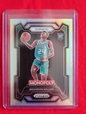 2024 Monopoly Prizm Brandon Miller RC SILVER