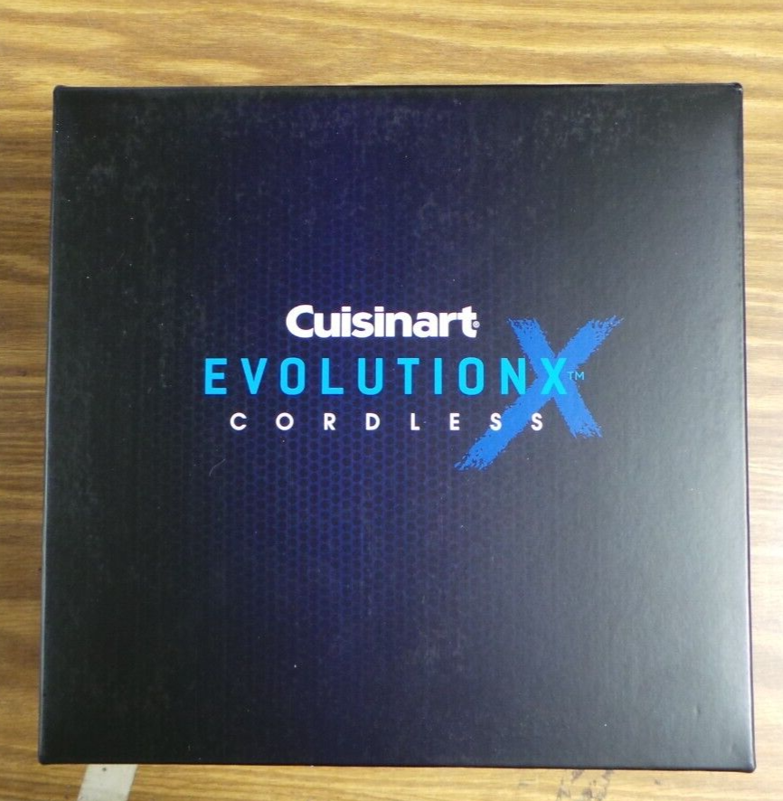 cuisinart evolutionx cordless hand mixer rhm100 eBay