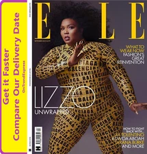 ELLE UK Magazine September 2022  Lizzo Unwrapped in Balenciaga NEW