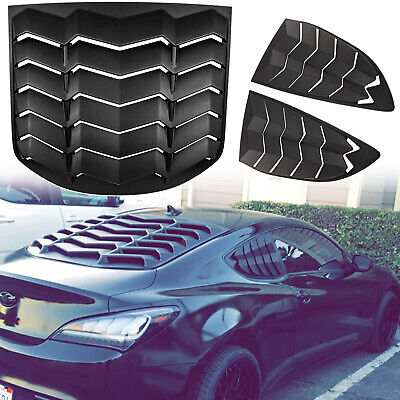 Rear&Side Window Louvers Sun Shade Cover for Hyundai Genesis Coupe 2010-2016