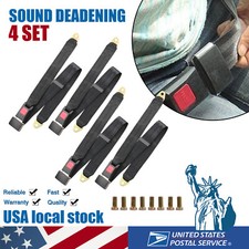 4pack Truck Car Lap Seat Belts 2 Point Adjustable Single Seat Lap Universal 4pack Truck Car Lap Seat Belts 2 Point Adjustable Single Seat Lap Universal