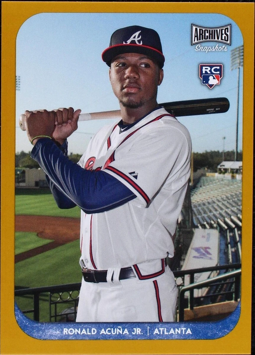 2018 Topps Archives Snapshots - Ronald Acuña Jr. #AS-RAC for sale