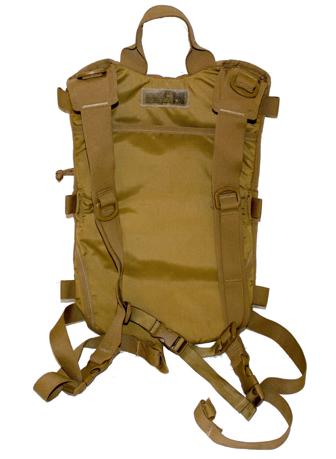 USMC Issue Coyote FILBE HYDRATION PACK Carrier Backpack (No Bladder