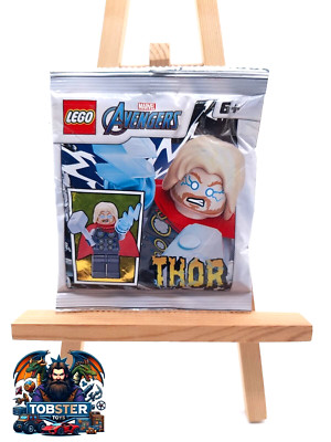 LEGO Super Heroes Marvel The Avengers Thor Foil Pack 242105 sh0623 NEU Mjölnir